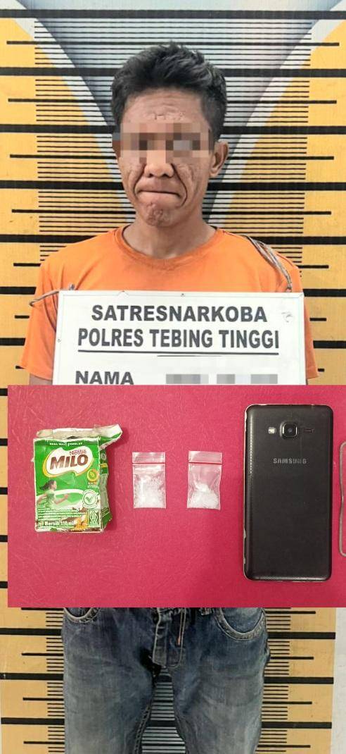 Simpan Sabu Dalam Kotak Susu, Pria Ini Ditangkap Polisi