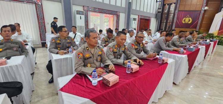 Polres Pematangsiantar Ikuti Latpra Ops Antik Toba Tahun 2025 Polda Sumut