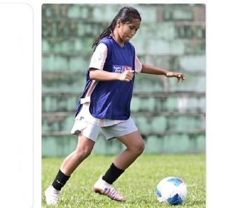 Pesepakbola Putri Asal Labuhanbatu, Suci Rahmadani  Lolos Seleksi Tim Pertiwi Sumut