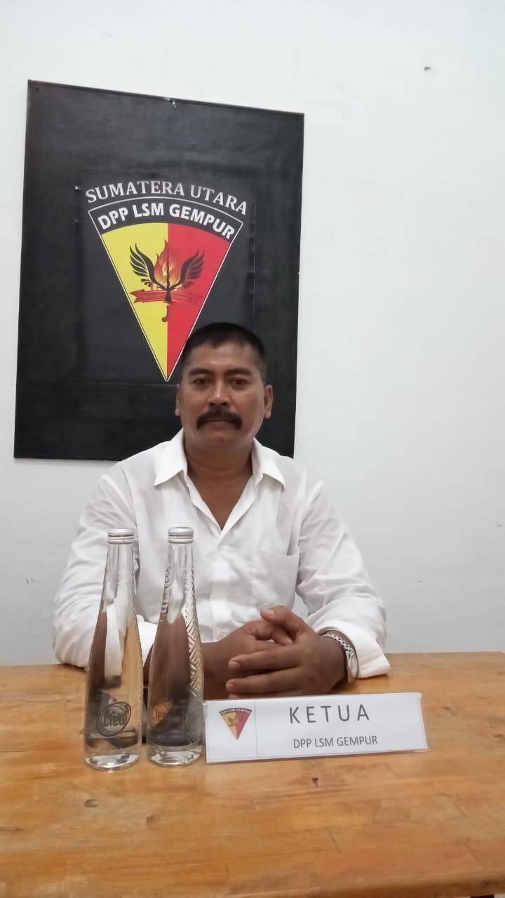 Ketua Umum LSM GEMPUR  Minta KPK Usut Tuntas Korupsi di Sumut