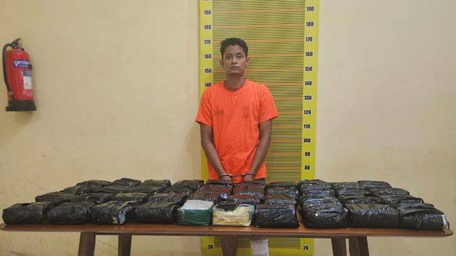 40 Kg Sabu dari Aceh Gagal Dibawa ke Jakarta