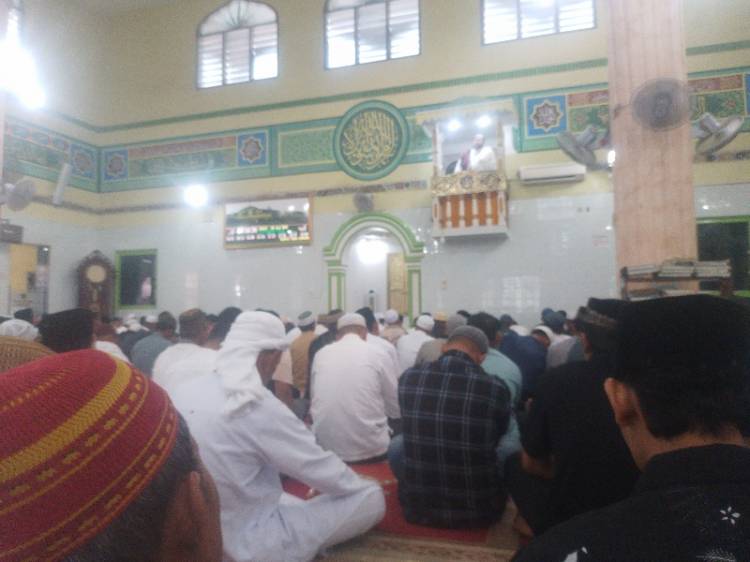 Lantamal dan Warga Belawan Gelar Sholat Ied Idul Adha
