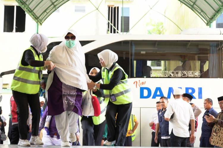 3.943 Jemaah Haji Sumut Sudah Kembali ke Tanah Air