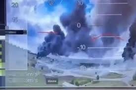 Pesawat Pembom Rusia yang Diklaim Ukraina Telah Hancur