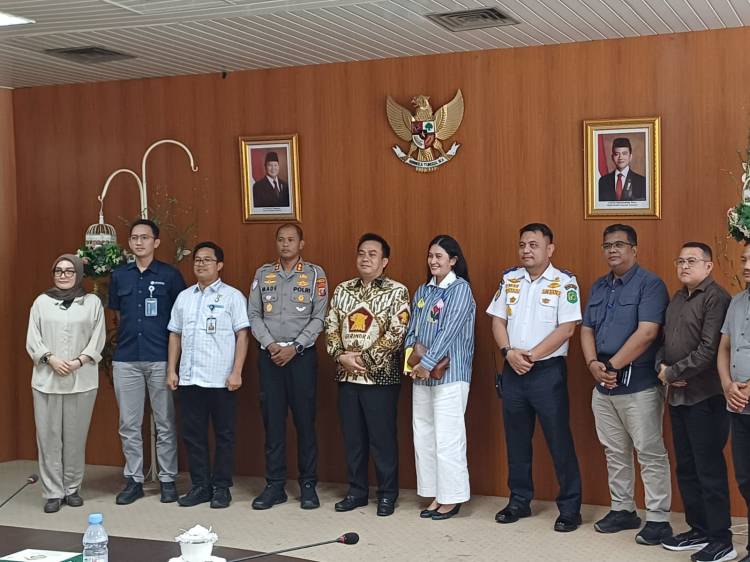 Rapat Pembahasan Masalah Macet, Zulkarnaen SKM :  Akses Jalan Depan Pintu Tol Bandar Selamat Ditutup.