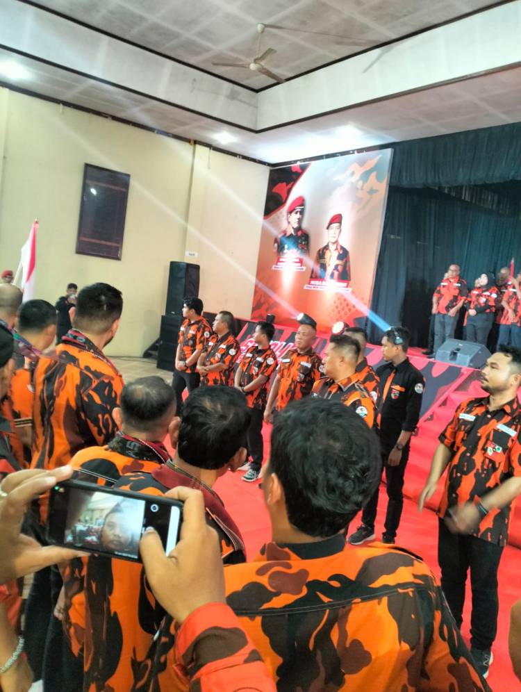 Ketua PAC Pemuda Pancasila Medan Helvetia Resmi Dilantik