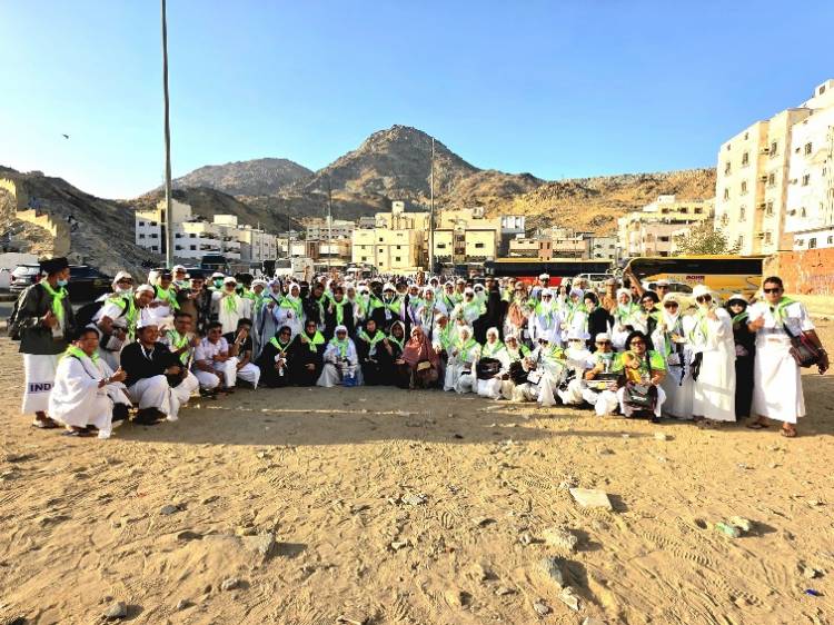 Jelang Kepulangan, Jemaah Haji Kloter 9 KNO Ziarah ke Dua Situs Islam di Makkah