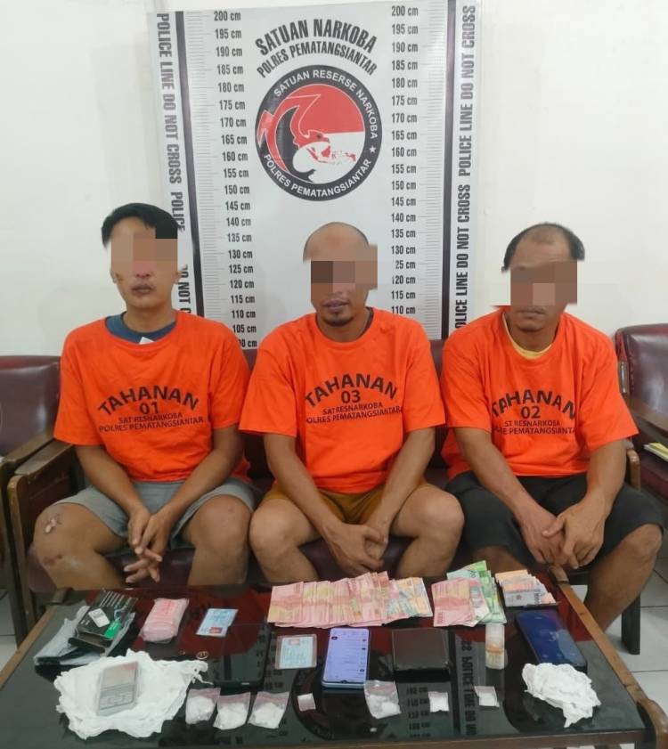 Bandar Sabu dan Anggotanya  Ditangkap,  BB Turut Disita