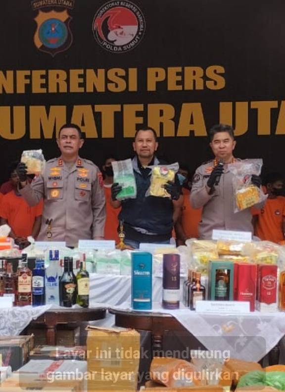 Ungkap 2.373 Kasus Selama 2025, Kapolda Ajak Gotong Royong Berantas Narkoba di Sumut