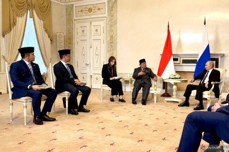 Ditengah Gejolak Global, Prabowo dan Putin Dalam Pertemuan, Hubungan Makin Kuat