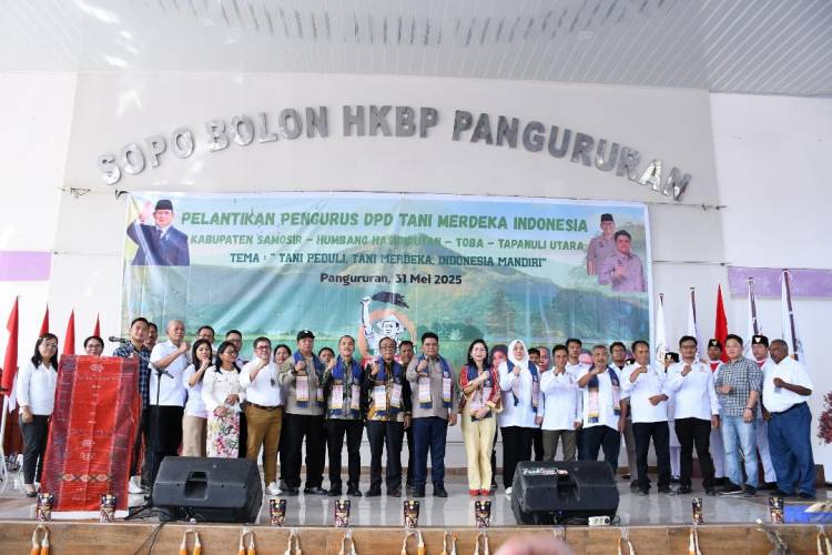 DPD TMI Samosir Dilantik