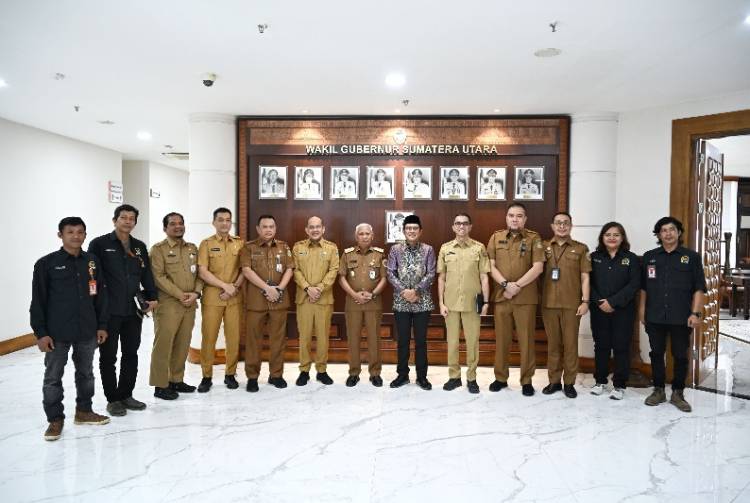 Wagub Surya dan Anggota DPD RI asal Sumut Bahas Aspirasi Terkait Tiga UU
