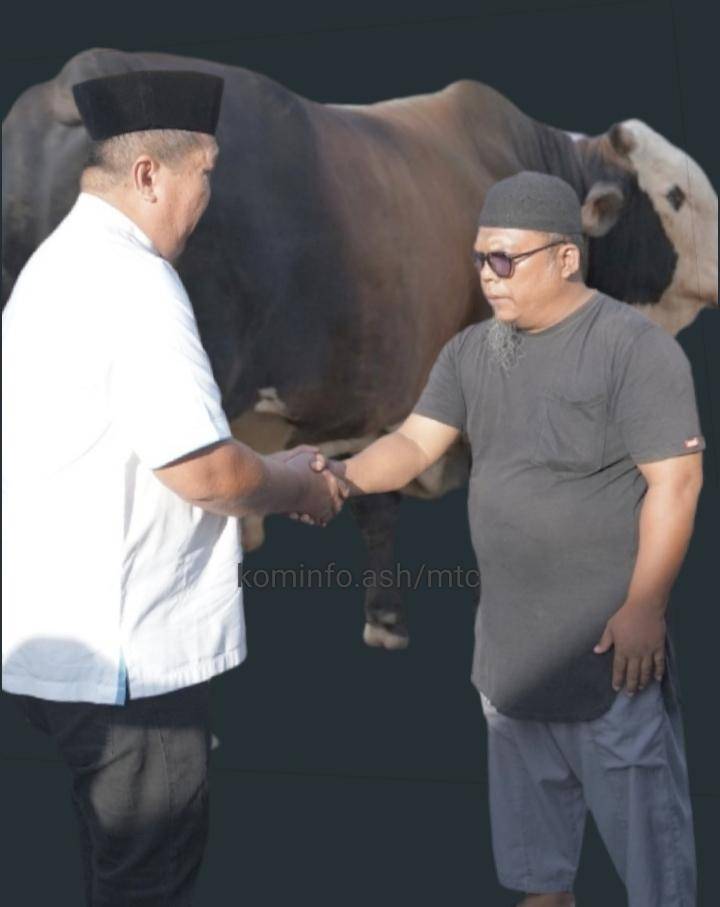 Presiden Prabowo Subianto Serahkan Hewan Qurban Lewat Bupati Asahan