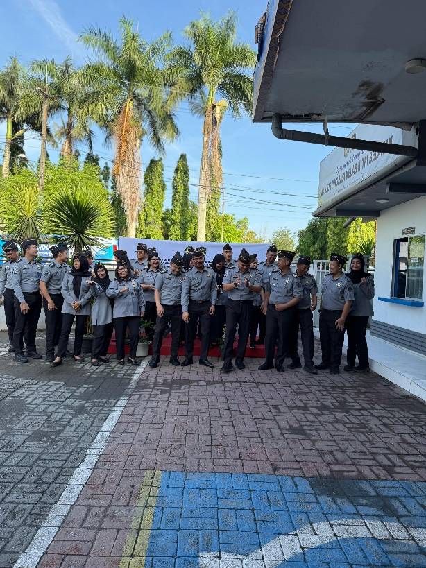 Imigrasi Belawan Gelar Upacara Hari Lahir Pancasila