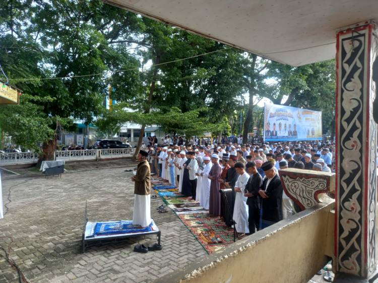 Amankan Sholat Idul Adha 1446 H di Empat Lokasi,Polres Pematangsiantar Turunkan 55 Personil
