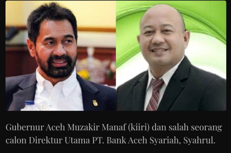 Penuhi Syarat OJK,  Syahrul Calon Kuat Dirut Bank Aceh Syariah
