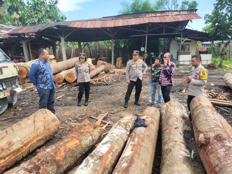 Respon Keluhan Warga, Kapolsek Siantar Hadir Di tengah-tengah Masyarakat