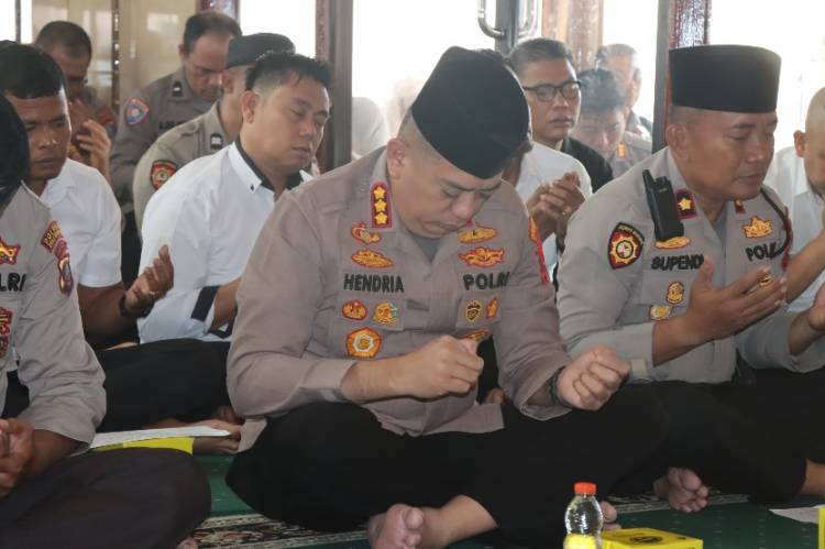 Wujud Syukur dan Pengabdian, Polresta Deli Serdang Gelar Doa Bersama HUT Bhayangkara ke-79