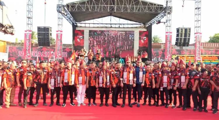 Meriah...!!! Pelantikan PAC Pemuda Pancasila Medan Labuhan