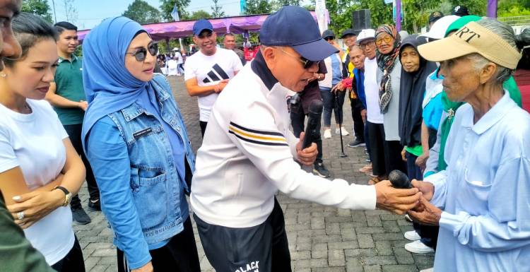 Perdana, HLUN Ke-29 di Kabupaten Simalungun, Bupati Berikan Tali Asih