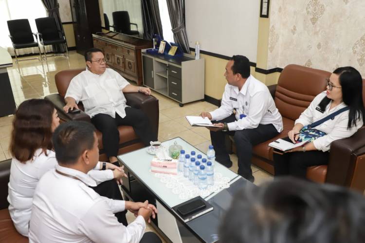 Audiensi BNN Dengan Wali Kota Wesly, Bahas Pelaksanaan Tes Urine di Pemko Pematangsiantar