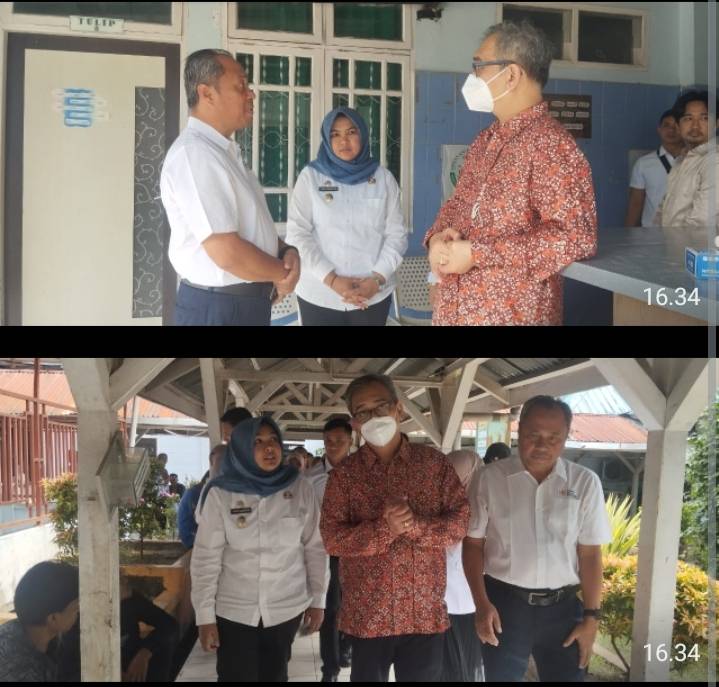 Kunjungi Puskesmas Mompang, Sihar Sitorus Puji Pelayanan Kesehatan di Puskesmas