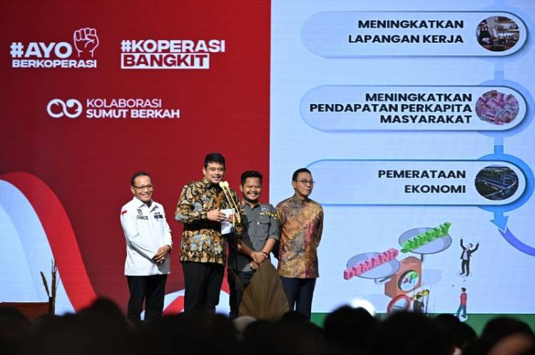 Provinsi Sumut Berhasil Membentuk 100% atau 6.110  Koperasi Merah Putih di Seluruh Desa/Kelurahan