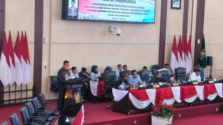 LPJ 2024, Fraksi PKS Sampiakan 7 Catatan untuk Pemko Medan