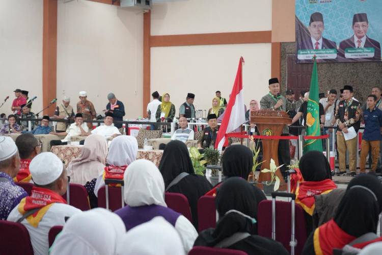 354 Jemaah Haji Kloter 14 Tiba di Tanah Air, 1 Wafat, 1 Tunda Kepulangan
