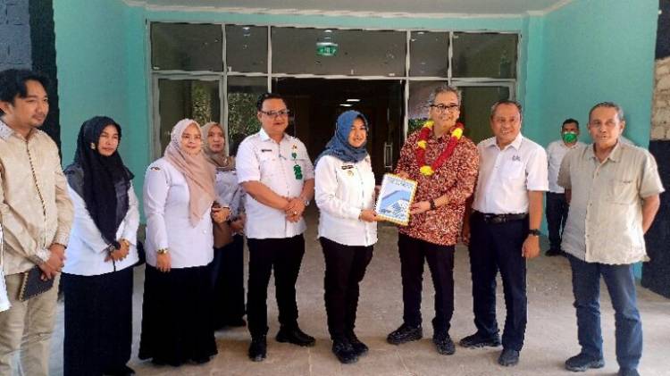 Di dampingi Wabup Madina, Sihar Sitorus Tinjau Pembangunan RSUD Panyabungan