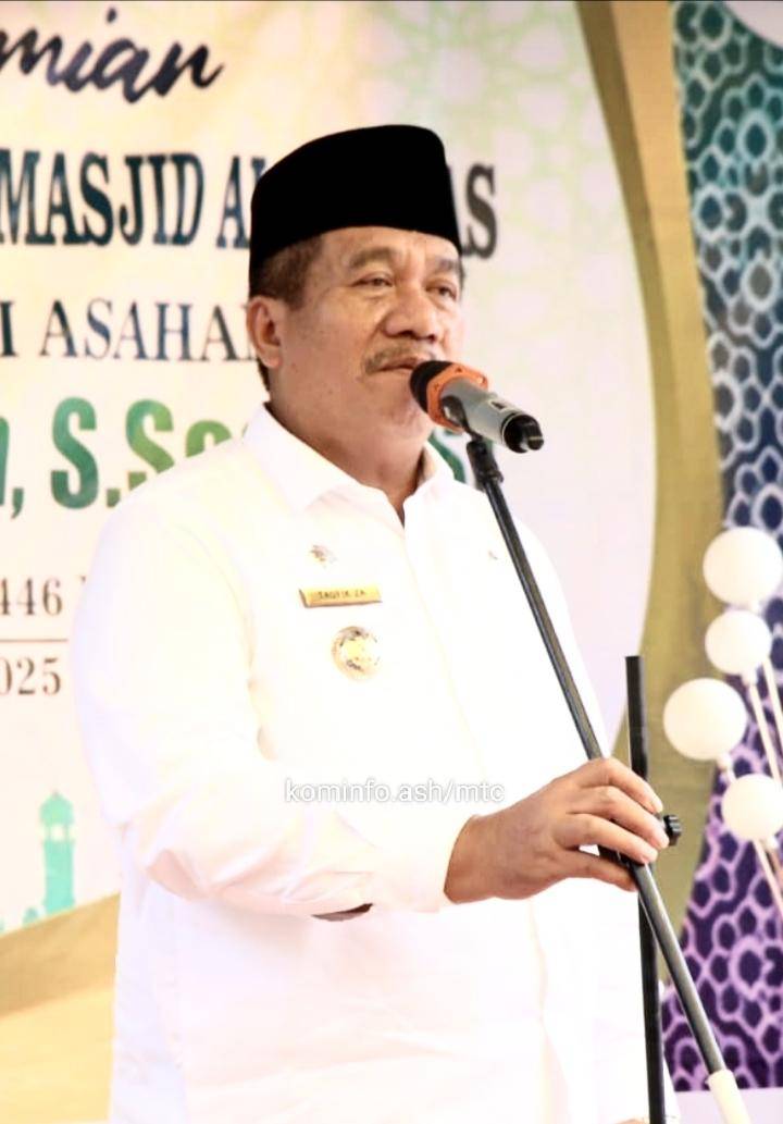 Perubahan Status Musholla Menjadi Masjid Diresmikan Bupati Asahan