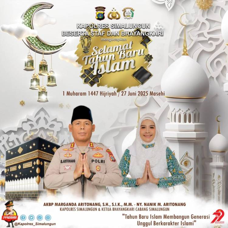 Polres Simalungun Rayakan Tahun Baru Islam dengan Semangat Membangun Generasi Unggul Berkarakter