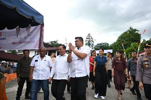 Tak Main-main, Bobby Nasution Akan Buat Jembatan Idano Noyo Setara Jembatan Nasional dan Rampung Akhir Tahun