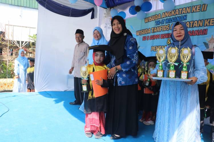 Wawako Herlina Apresiasi Wisuda TK-IT dan Tahfidz SD GUPPI Uswatun Hasanah