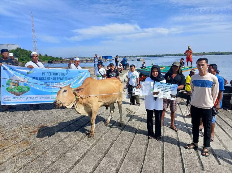 Pelindo Regional 1 Melalui PPDI Salurkan Bantuan Hewan Qurban