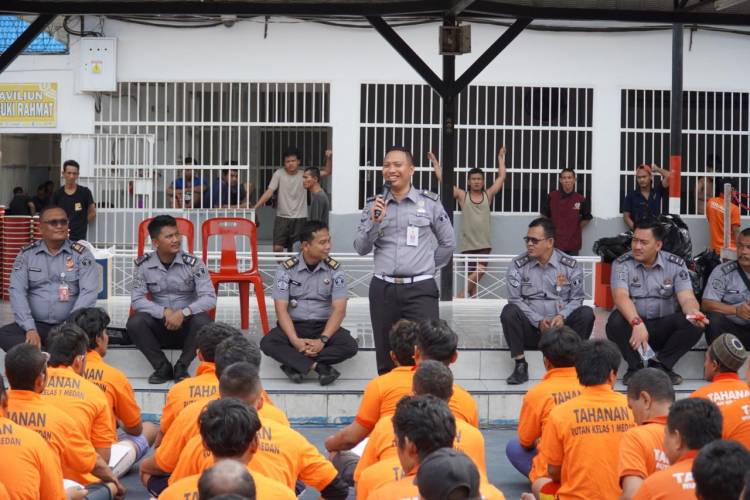Ka.Kpr Rutan Kelas I Medan Tampung Aspirasi dan Keluhan Warga Binaan