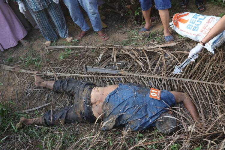 Centeng Kebun Dibantai, Dtikami 7 Liang, Pelaku Dibekuk Polres Labusel