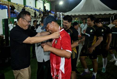 Gubsu Apresiasi  Turnamen Mini Soccer Jurnalis Championship (MSJC) Sumut Berkah