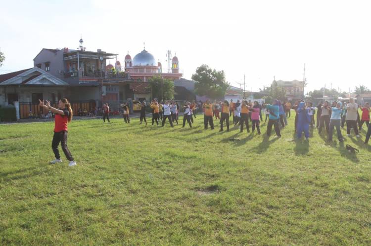 Sat Lantas Polres Simalungun Gelar Car Free Day dengan Layanan Kesehatan dan SIM Keliling
