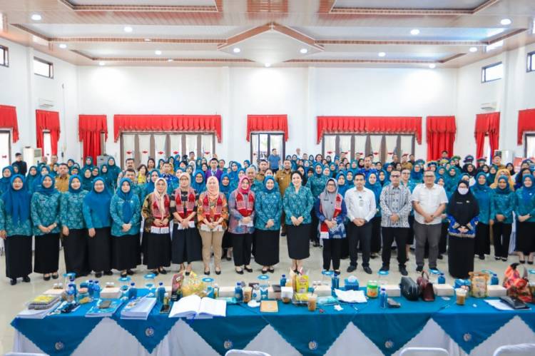 TP PKK Kota Medan Terima Kunjungan Tim Supervisi TP PKK Provinsi Sumut