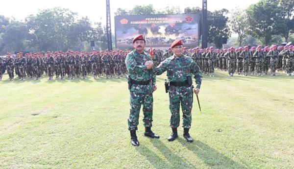 Diresmikan Panglima TNI, Ini Kehebatan Satuan Koopssus TNI