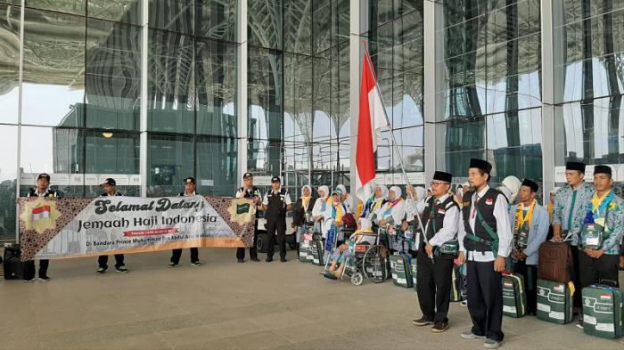 449 Jamaah Haji Kloter Pertama Tiba di Tanah Suci