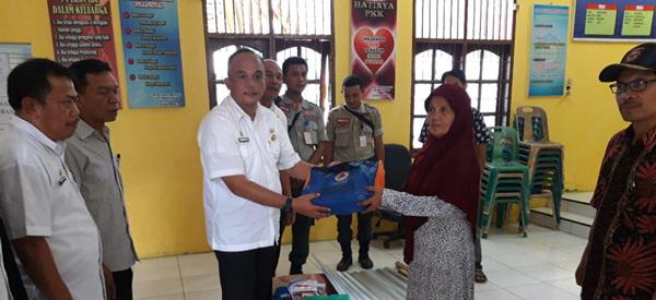 Korban Kebakaran Marelan Pasar II Peroleh Bantuan BPBD