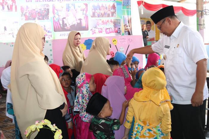 Akhyar Letakkan Batu Pertama  Pembangunan Kelas Baru   Di YPI Baiturrahman