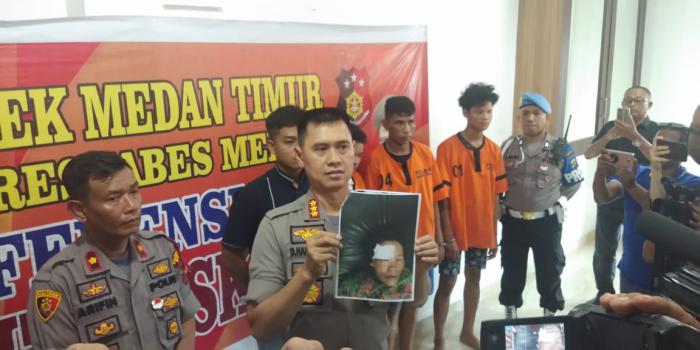 Polsek Medan Timur Ringkus Tiga Pelaku Begal Sadis