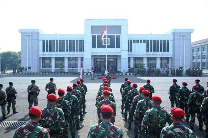 Asops Panglima TNI : Latgabma Malindo Darsasa Tingkatkan Kerjasama Keamanan Perbatasan Bidang Penanggulangan Terrorisme