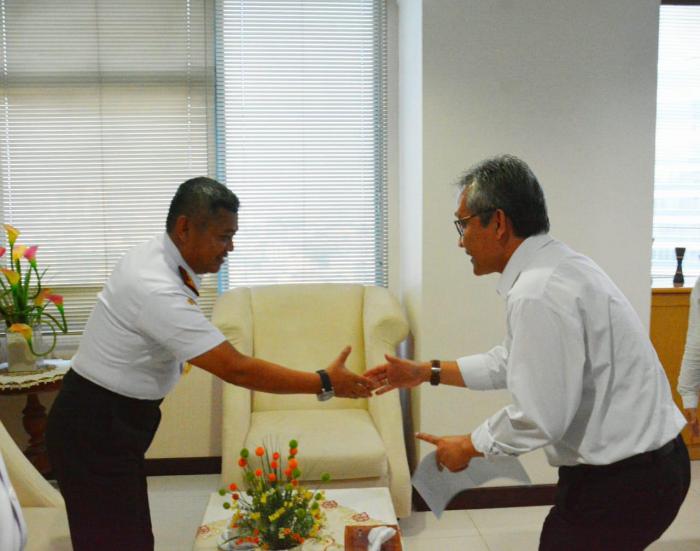 Kepala Bakamla RI/IDNCG Courtessy Call Ke Dirjen Anggaran