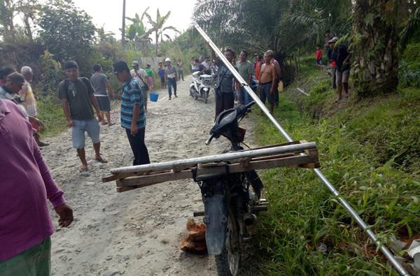 Pemanen Sawit di Simalungun Tergorok Egrek Saat Hendak Kerja