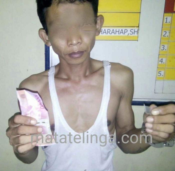 Polsek Air Batu Tangkap 'Kucing' Edarkan Narkoba
