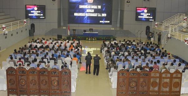 TNI Gelar Komsos dengan Organisasi Masyarakat di Koarmada I